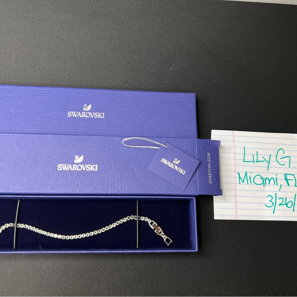 Swarovski Silver Bracelet